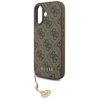 Guess 4G Charms Collection MagSafe case for iPhone 17 - brown_4