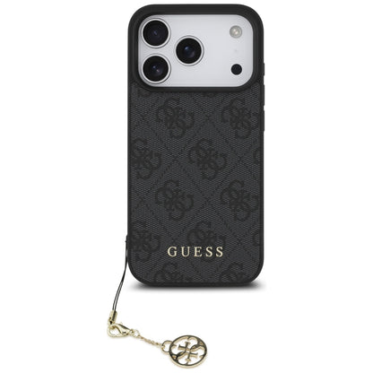 Guess 4G Charms Collection MagSafe case for iPhone 17 Pro - black_1