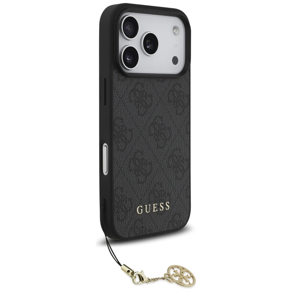 Guess 4G Charms Collection MagSafe case for iPhone 17 Pro - black_2