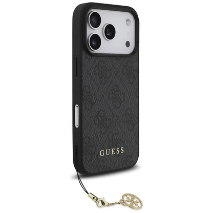 Guess 4G Charms Collection MagSafe case for iPhone 17 Pro - black_2