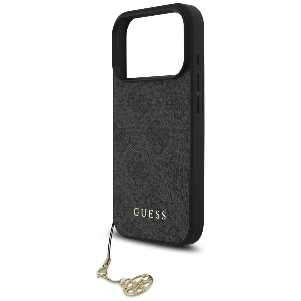 Guess 4G Charms Collection MagSafe case for iPhone 17 Pro - black_4