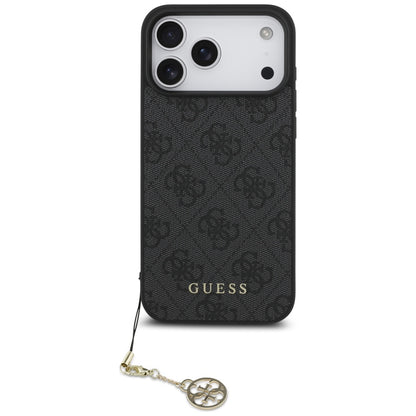 Guess 4G Charms Collection MagSafe case for iPhone 17 Pro Max - black_1