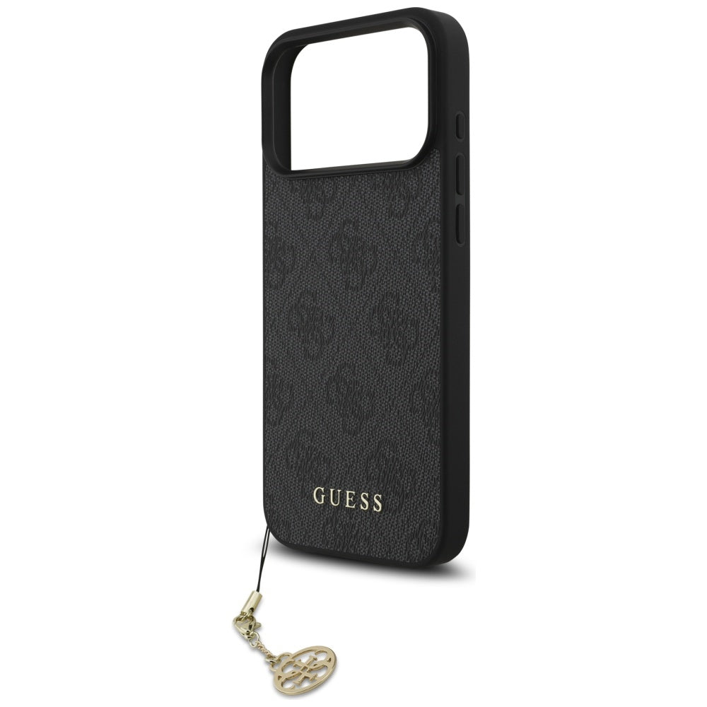 Guess 4G Charms Collection MagSafe case for iPhone 17 Pro Max - black_4