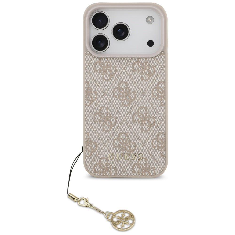 Guess 4G Charms Collection MagSafe Case for iPhone 17 Pro - Pink_1