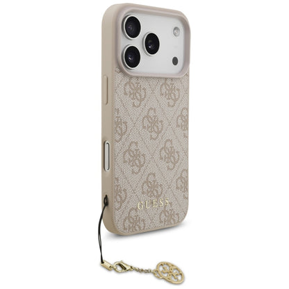 Guess 4G Charms Collection MagSafe Case for iPhone 17 Pro - Pink_2