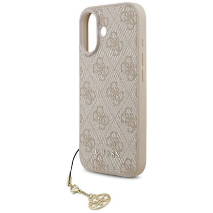 Guess 4G Charms Collection MagSafe Case for iPhone 17 - Pink_4
