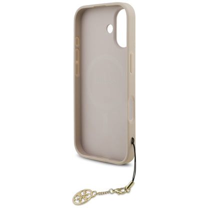 Guess 4G Charms Collection MagSafe Case for iPhone 17 - Pink_5