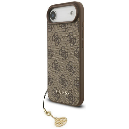 Guess 4G Charms Collection MagSafe case for iPhone Air - brown_0