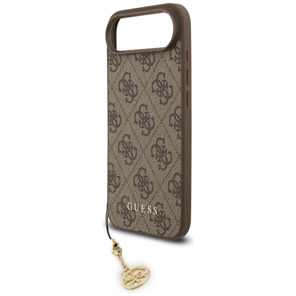 Guess 4G Charms Collection MagSafe case for iPhone Air - brown_4