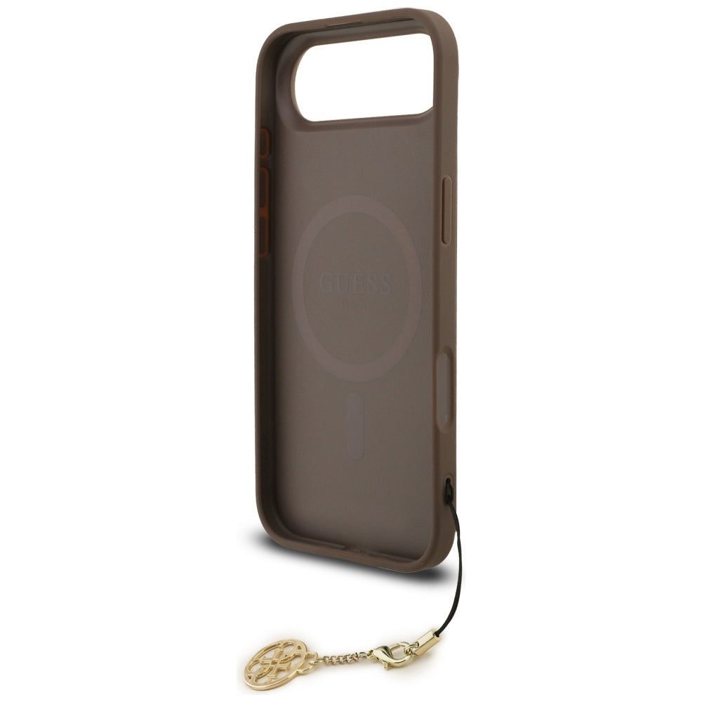 Guess 4G Charms Collection MagSafe case for iPhone Air - brown_5