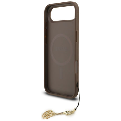 Guess 4G Charms Collection MagSafe case for iPhone Air - brown_5