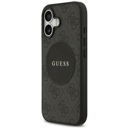 Guess 4G Circle Classic Logo MagSafe case for iPhone 17 - black_1