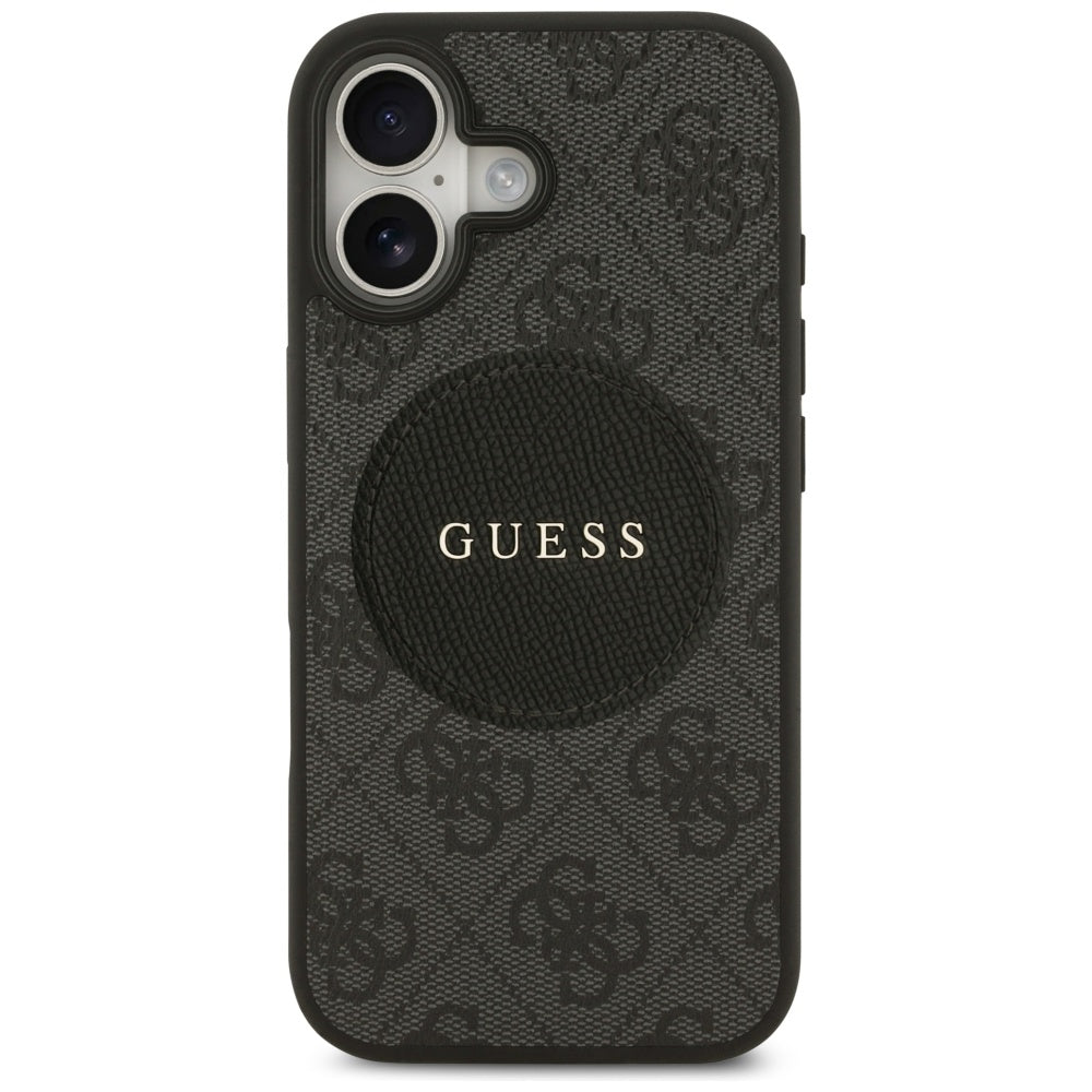 Guess 4G Circle Classic Logo MagSafe case for iPhone 17 - black_2