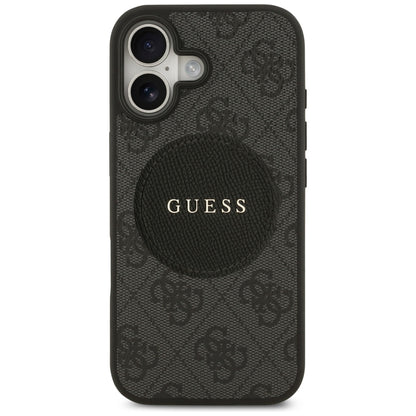 Guess 4G Circle Classic Logo MagSafe case for iPhone 17 - black_2