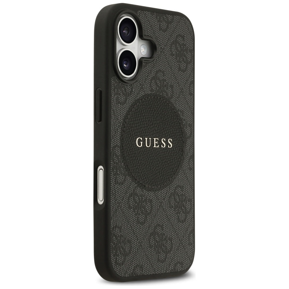 Guess 4G Circle Classic Logo MagSafe case for iPhone 17 - black_3