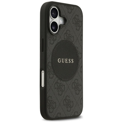 Guess 4G Circle Classic Logo MagSafe case for iPhone 17 - black_3
