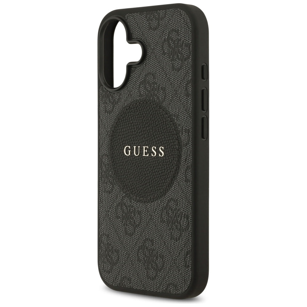 Guess 4G Circle Classic Logo MagSafe case for iPhone 17 - black_5
