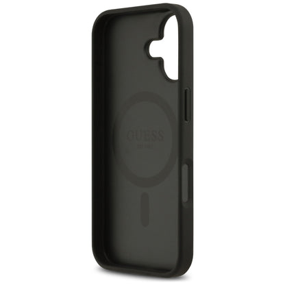 Guess 4G Circle Classic Logo MagSafe case for iPhone 17 - black_6
