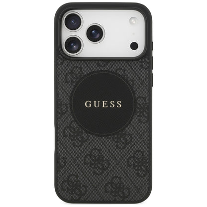 Guess 4G Circle Classic Logo MagSafe case for iPhone 17 Pro Max - black_2