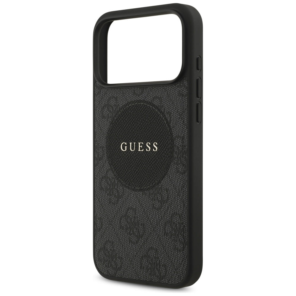 Guess 4G Circle Classic Logo MagSafe case for iPhone 17 Pro Max - black_5