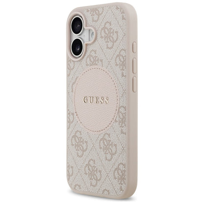 Guess 4G Circle Classic Logo MagSafe Case for iPhone 17 - Pink_1