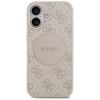 Guess 4G Circle Classic Logo MagSafe Case for iPhone 17 - Pink_2