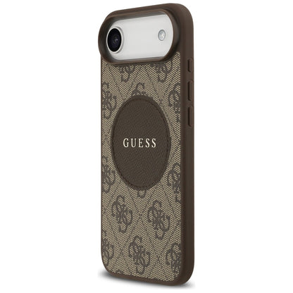 Guess 4G Circle Classic Logo MagSafe case for iPhone Air - brown_1