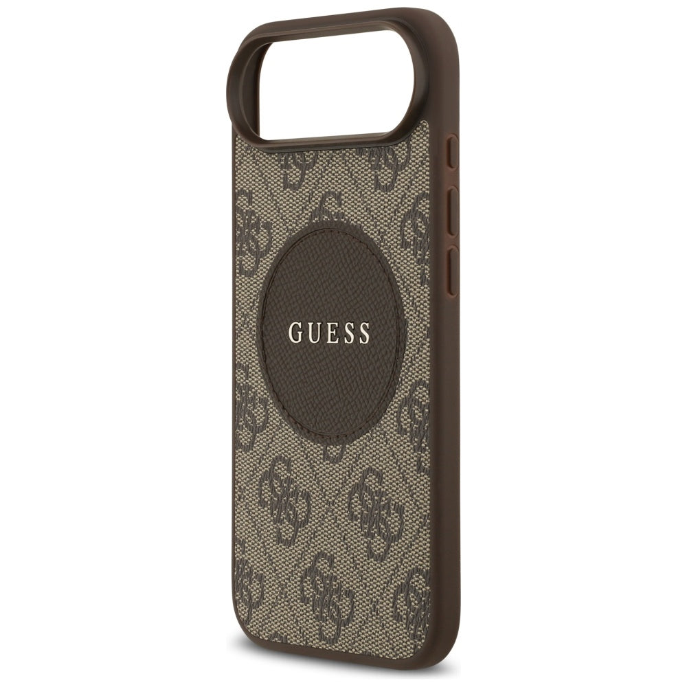 Guess 4G Circle Classic Logo MagSafe case for iPhone Air - brown_5