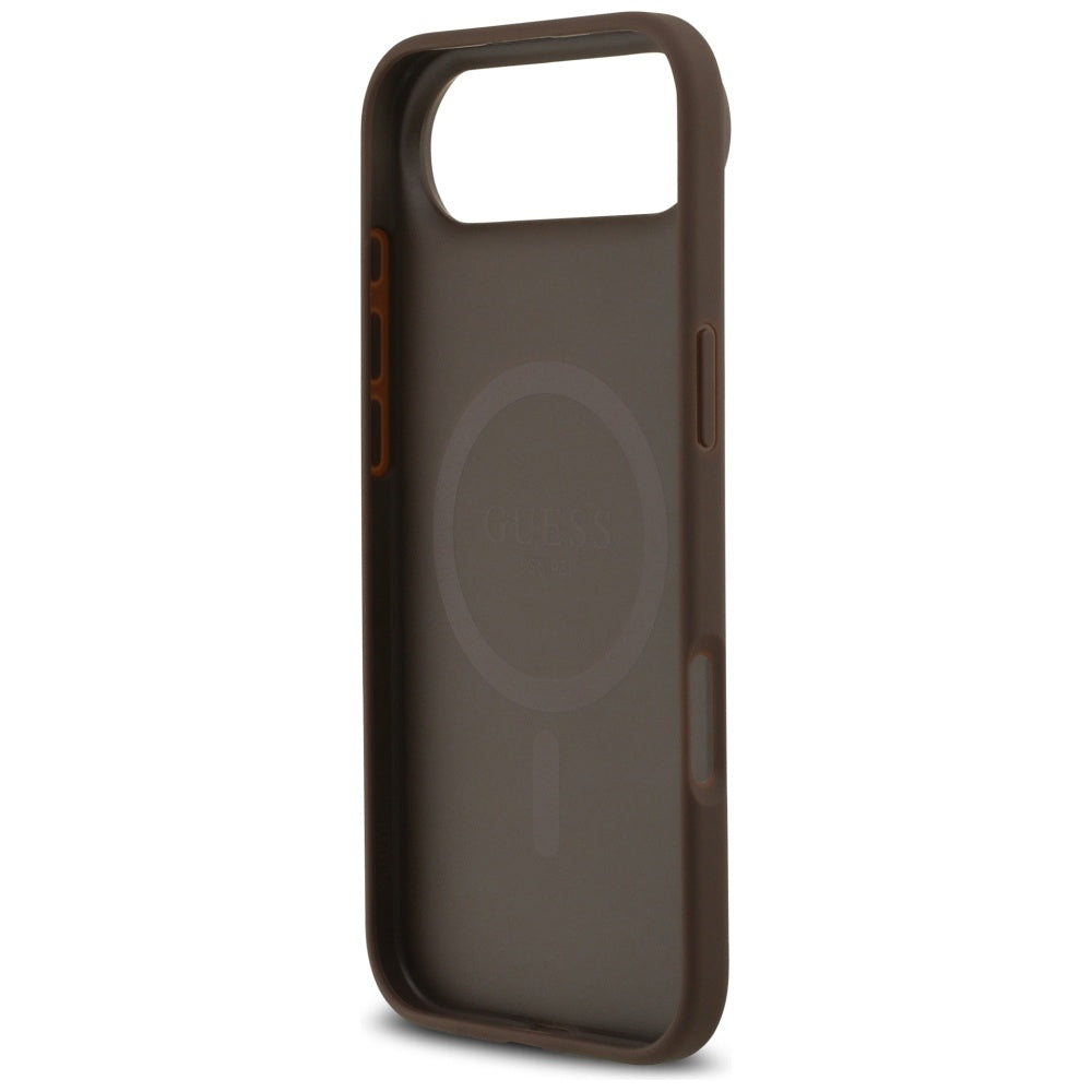 Guess 4G Circle Classic Logo MagSafe case for iPhone Air - brown_6