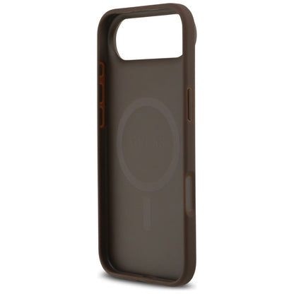 Guess 4G Circle Classic Logo MagSafe case for iPhone Air - brown_6
