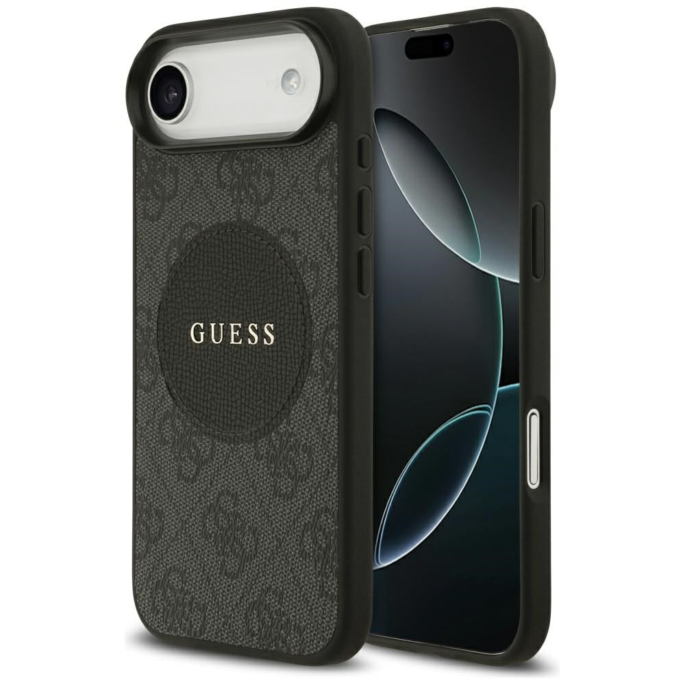 Guess 4G Circle Classic Logo MagSafe case for iPhone Air - black_0