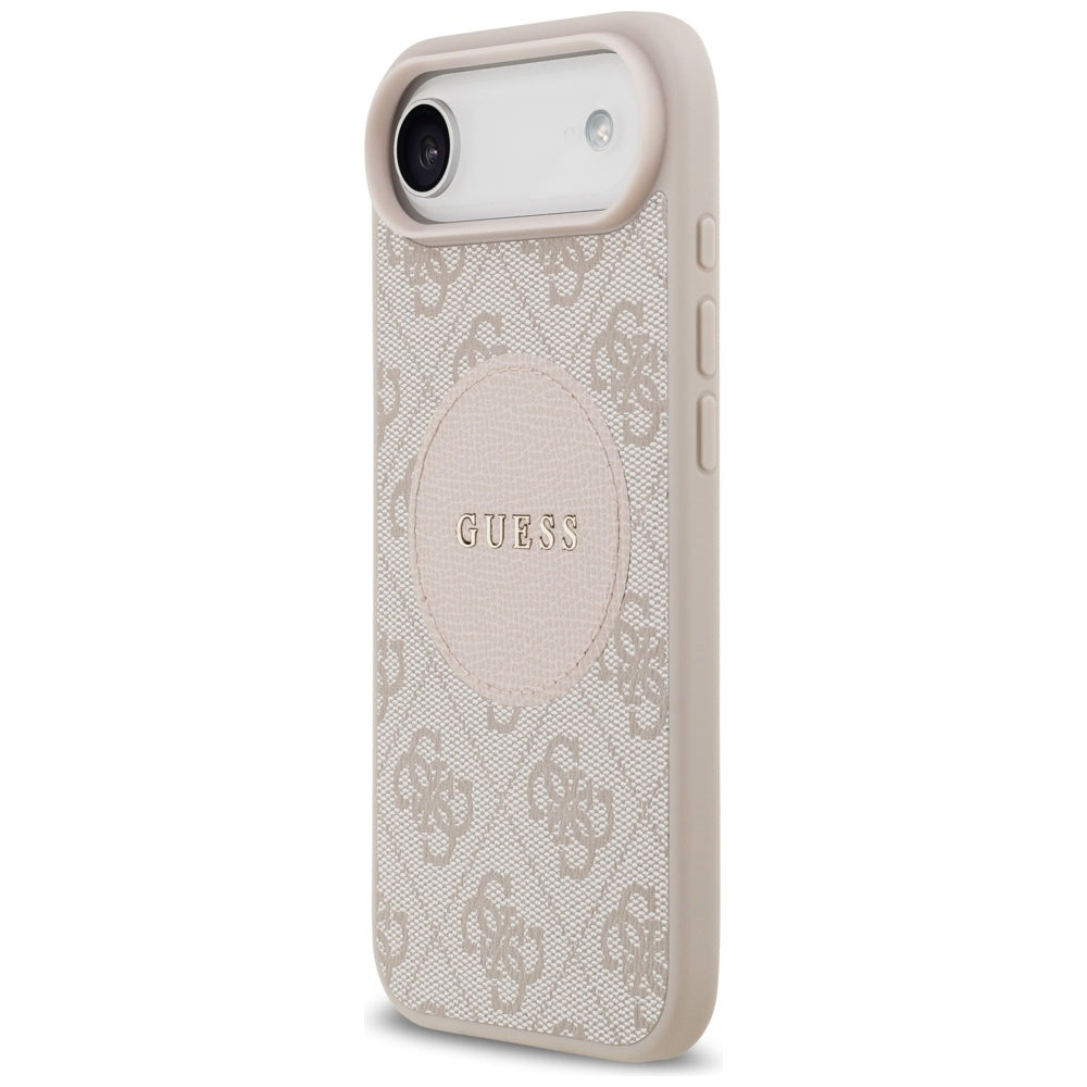 Guess 4G Circle Classic Logo MagSafe case for iPhone Air - pink_1