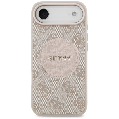 Guess 4G Circle Classic Logo MagSafe case for iPhone Air - pink_2
