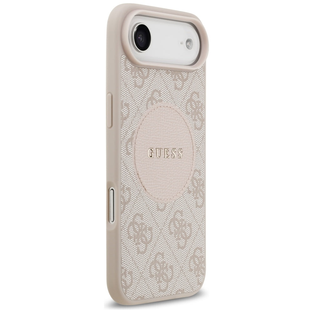 Guess 4G Circle Classic Logo MagSafe case for iPhone Air - pink_3