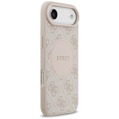 Guess 4G Circle Classic Logo MagSafe case for iPhone Air - pink_3