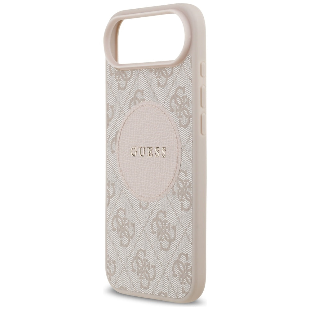 Guess 4G Circle Classic Logo MagSafe case for iPhone Air - pink_5