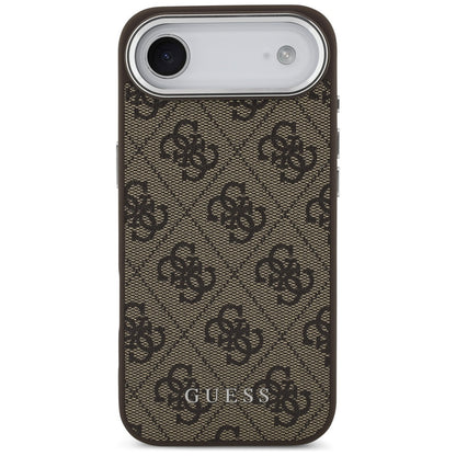 Guess 4G Classic Logo MagSafe Case for iPhone Air - Brown_2