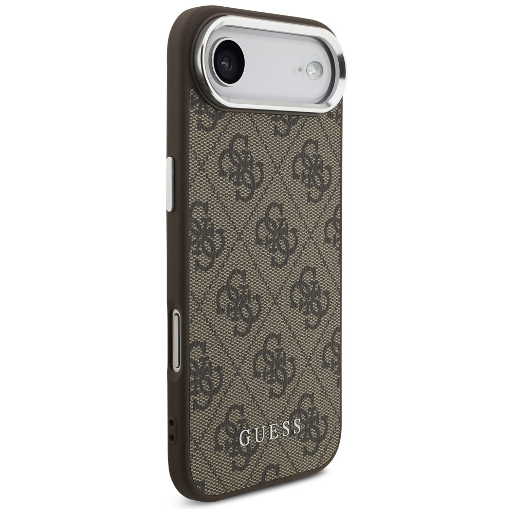 Guess 4G Classic Logo MagSafe Case for iPhone Air - Brown_3