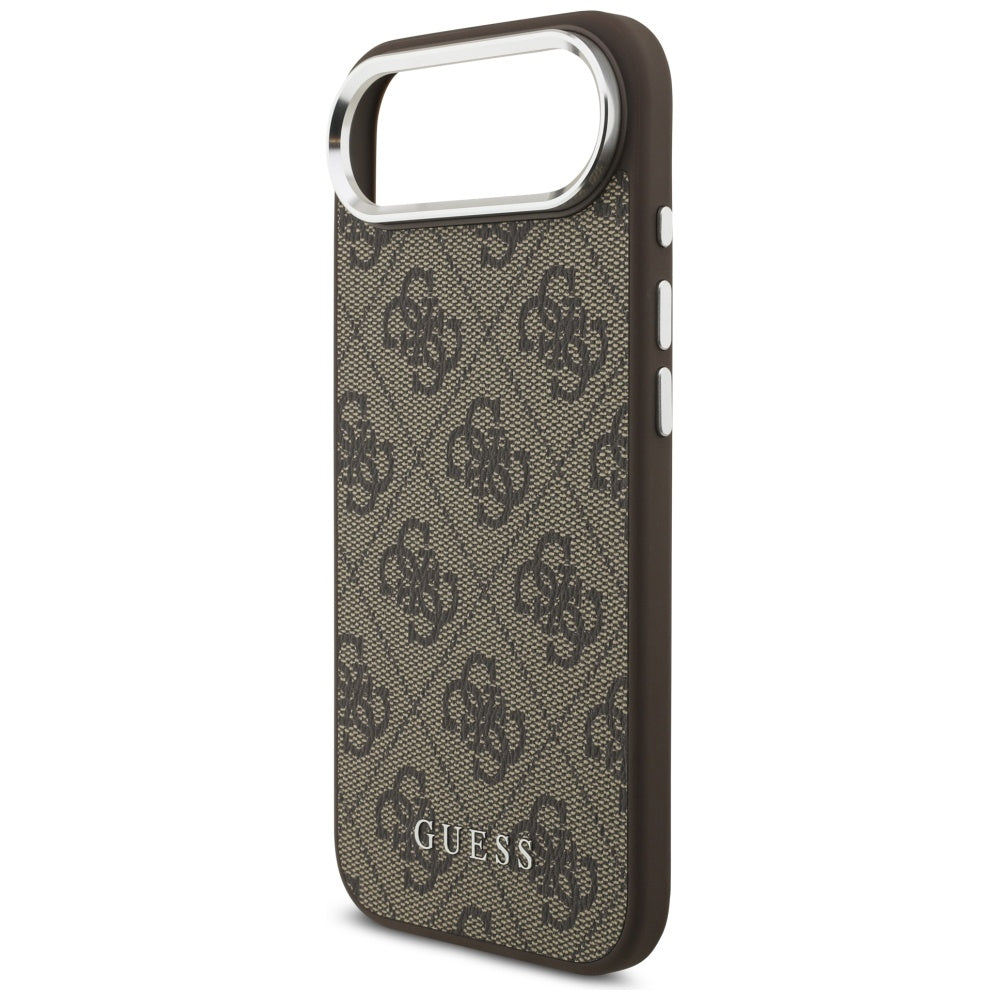 Guess 4G Classic Logo MagSafe Case for iPhone Air - Brown_5