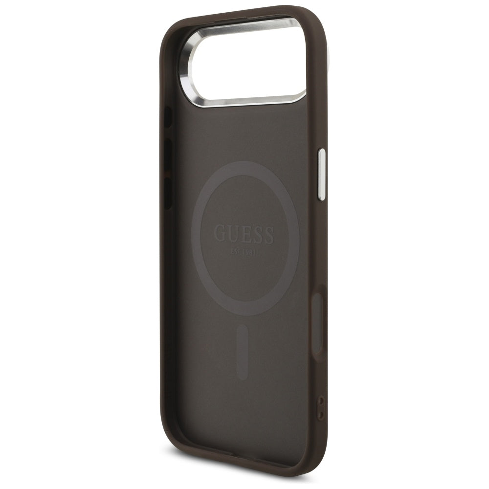 Guess 4G Classic Logo MagSafe Case for iPhone Air - Brown_6