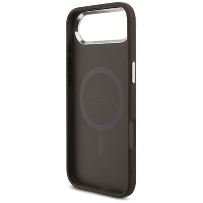 Guess 4G Classic Logo MagSafe Case for iPhone Air - Brown_6