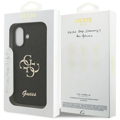 Guess 4G Strap 4G Classic Logo Case for iPhone 17 - Black_7