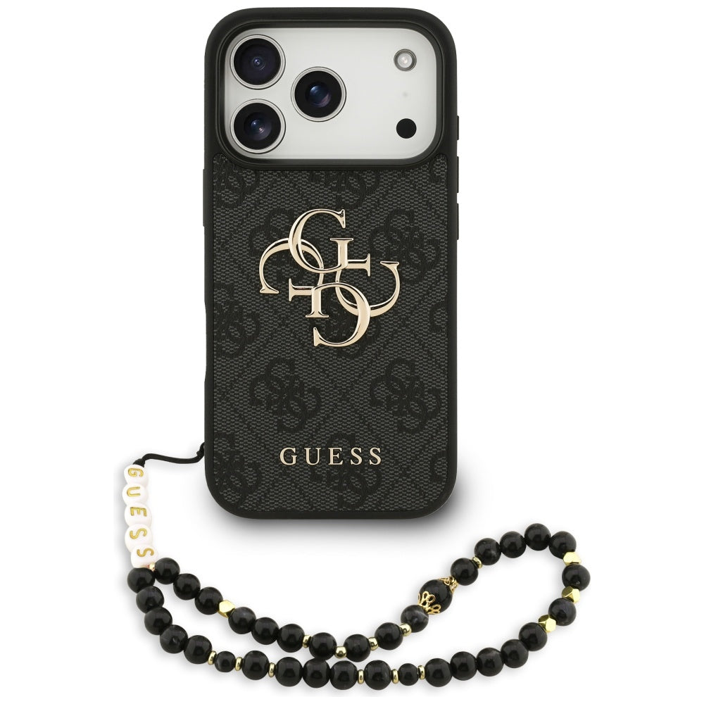 Guess 4G Strap 4G Classic Logo Case for iPhone 17 Pro - Black_0