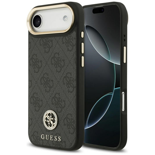 Guess 4G Strass Logo MagSafe case for iPhone Air - black_0