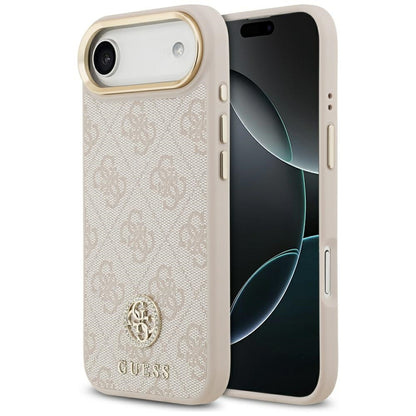 Guess 4G Strass Logo MagSafe Case for iPhone Air - Pink_0