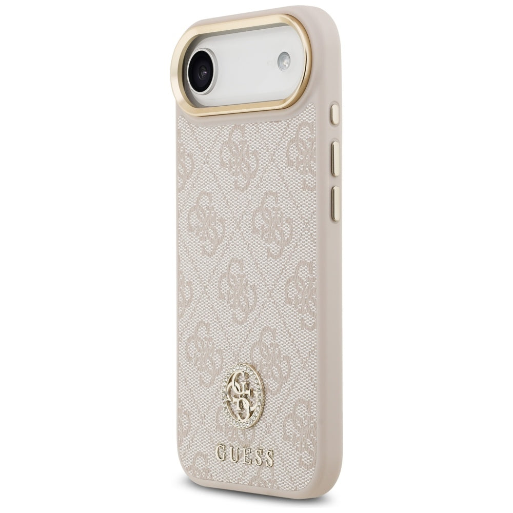 Guess 4G Strass Logo MagSafe Case for iPhone Air - Pink_1