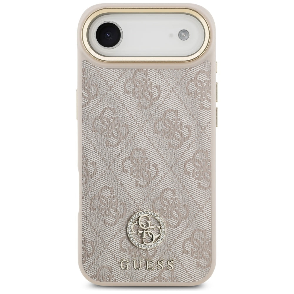Guess 4G Strass Logo MagSafe Case for iPhone Air - Pink_2