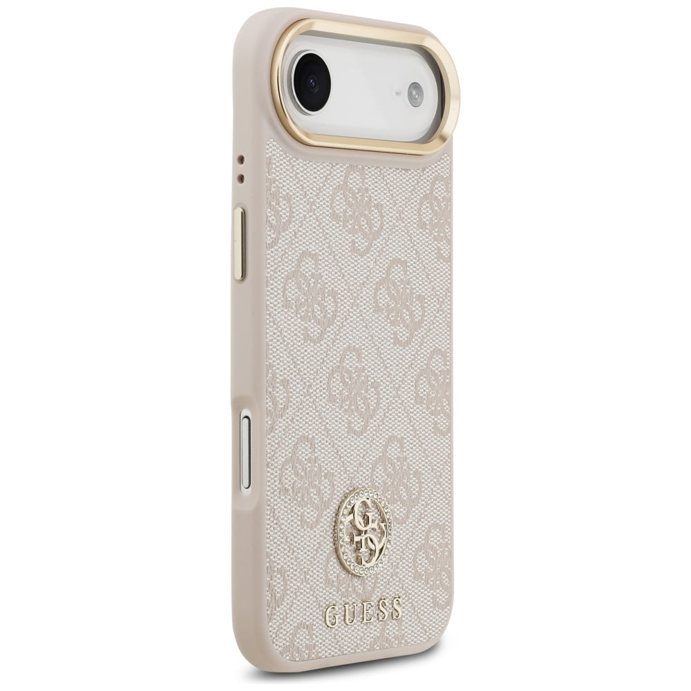 Guess 4G Strass Logo MagSafe Case for iPhone Air - Pink_3