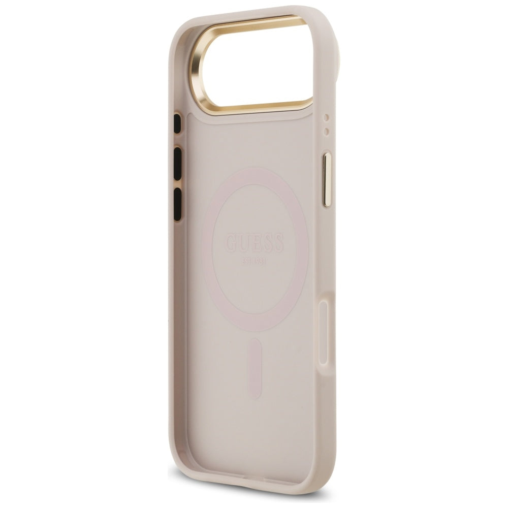 Guess 4G Strass Logo MagSafe Case for iPhone Air - Pink_6