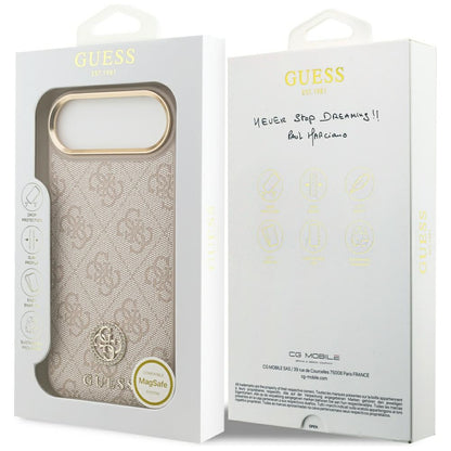 Guess 4G Strass Logo MagSafe Case for iPhone Air - Pink_7